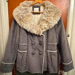 Sonoma Faux Suede Coat